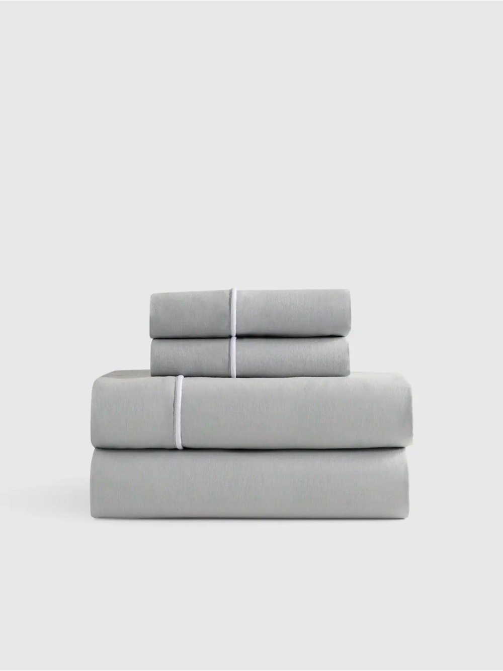 Quince 4 Piece European Linen Sheet Set- King Size